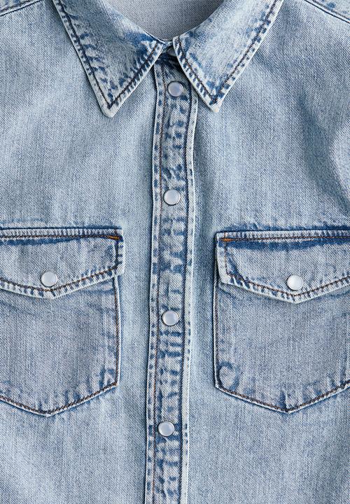 H&M - Denim shirt - blue