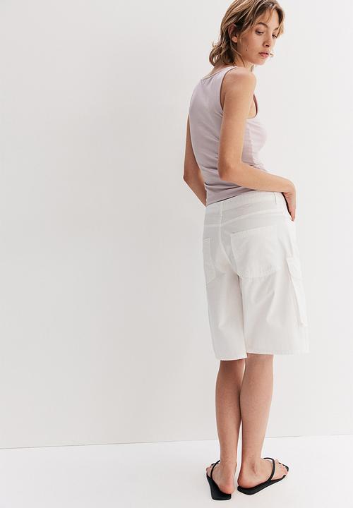 H&M - Square-neck vest top - pink