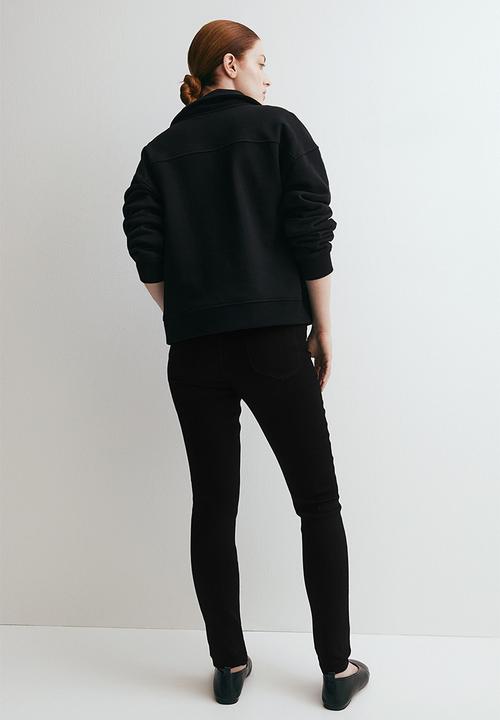H&M - Mama skinny jeans - black