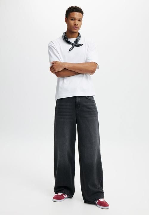 Cotton On - Super baggy jean - y2k washed black