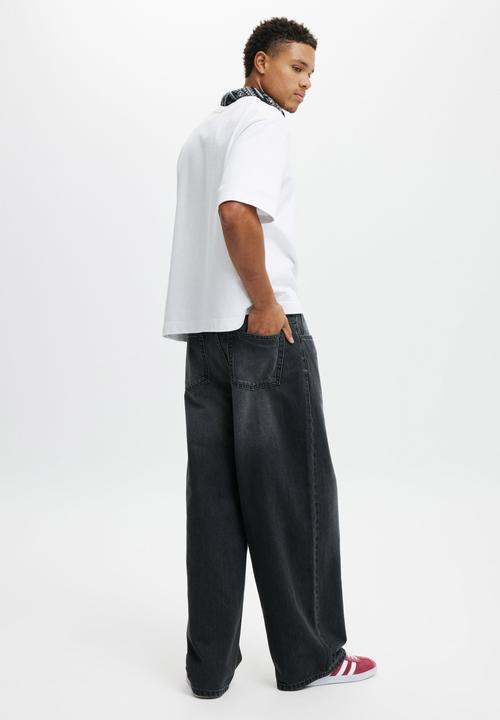 Cotton On - Super baggy jean - y2k washed black