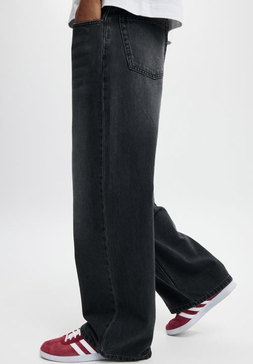 Cotton On - Super baggy jean - y2k washed black
