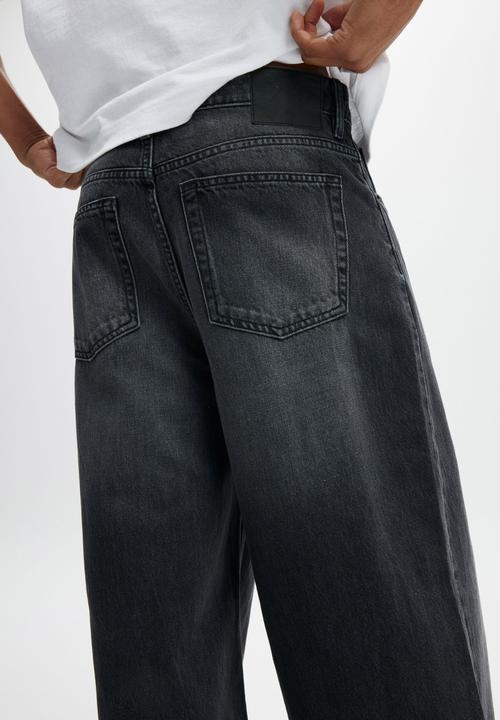 Cotton On - Super baggy jean - y2k washed black