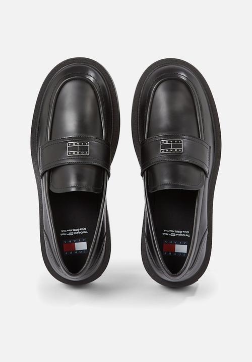 Tommy Hilfiger - Hardwear leather loafer - black