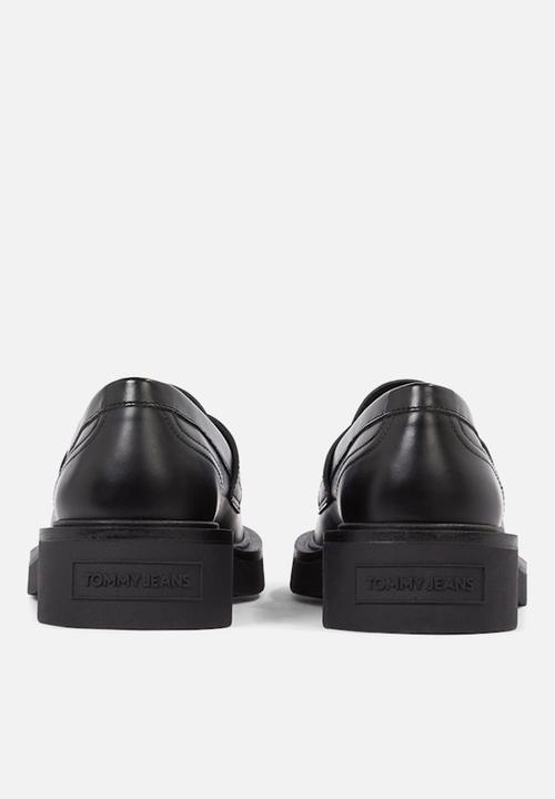Tommy Hilfiger - Hardwear leather loafer - black