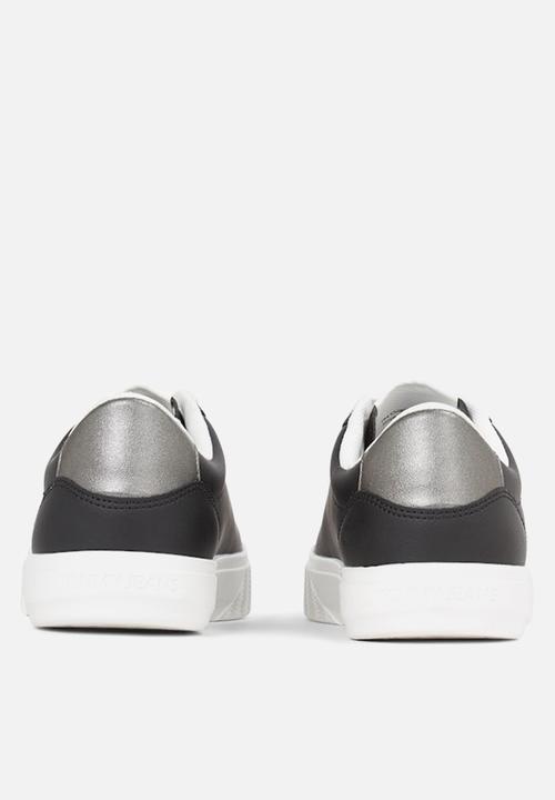 Tommy Hilfiger - Cupsole leather sneaker - black
