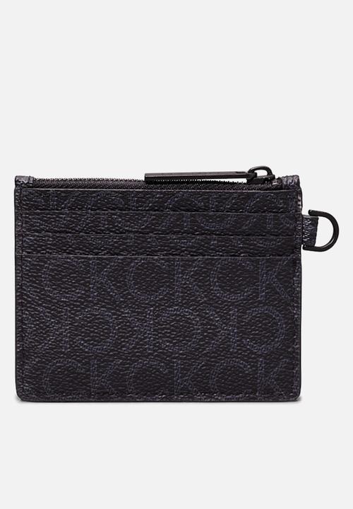 Calvin Klein - Ck Must Mono Cardholder 6Cc Zip - Classic Mono Black
