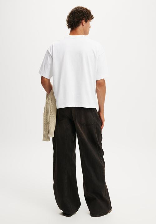 Cotton On - Super Baggy Balloon Jean - Burnt Black