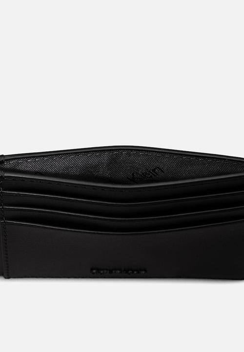 Calvin Klein - Clean Esntl Id Cardholder - Ck Black Palmellato