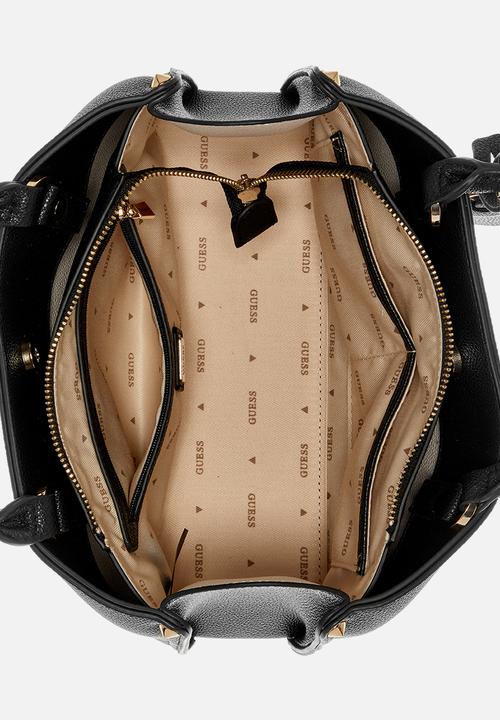 GUESS - Meridian shoulder satchel - black