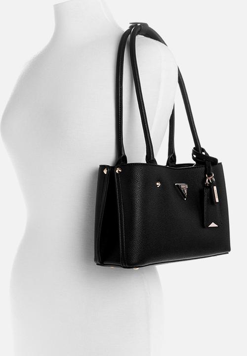 GUESS - Meridian shoulder satchel - black