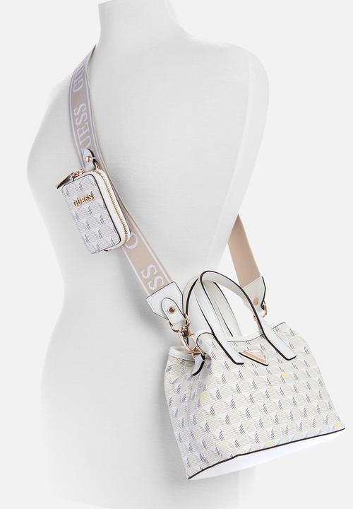 GUESS - G wave mini tote - stone logo