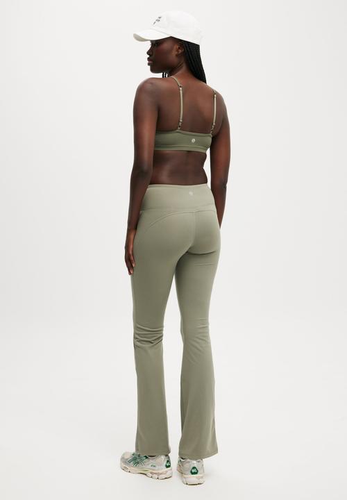 Cotton On - Ultra Soft Studio Flare - Dusty Khaki