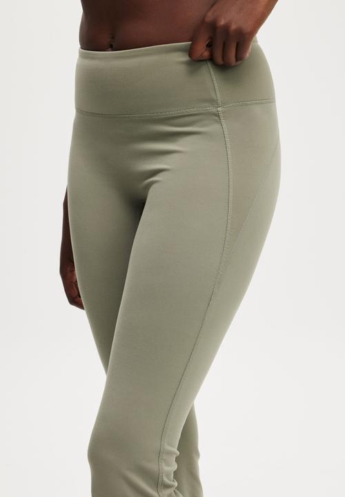 Cotton On - Ultra Soft Studio Flare - Dusty Khaki