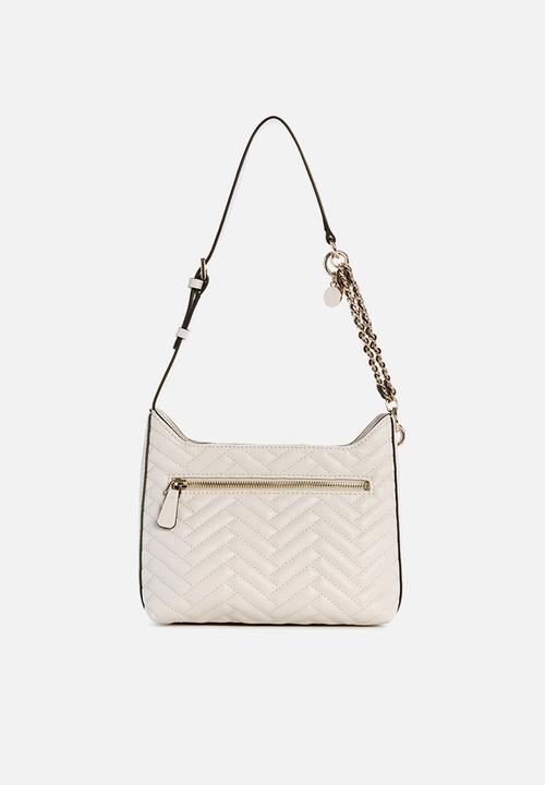 GUESS - Anning shoulder bag - stone