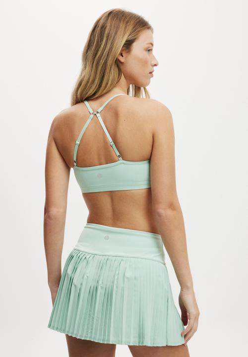 Cotton On - Workout Yoga Crop - Silt Green