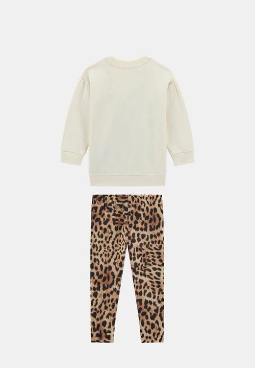 GUESS - Set ls active top+leggings - multi