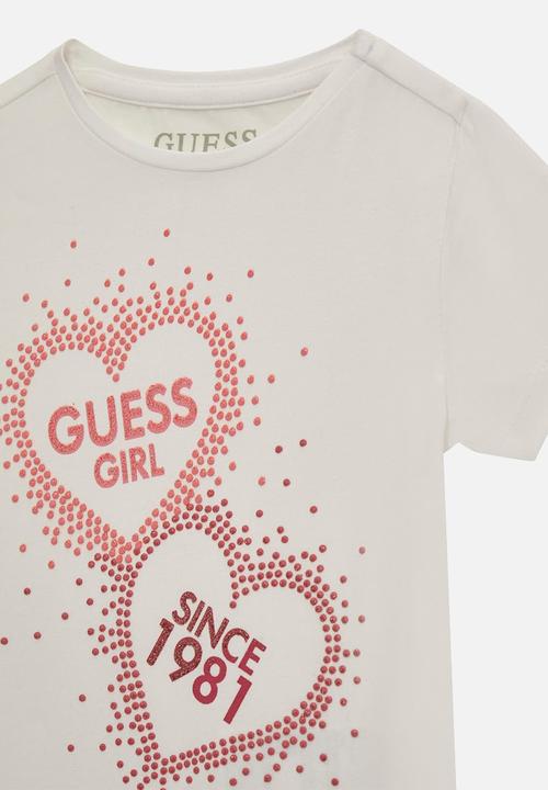 GUESS - Short Sleeve T-shirt - pure white