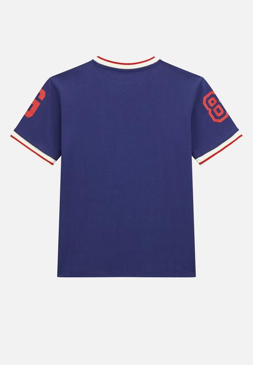 GUESS - Oversize short sleeve T-shirt v neck - gloaming