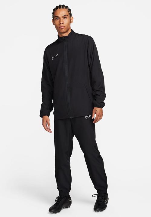 Nike - Dri-FIT Academy Woven Track Pants - Black/Black/White