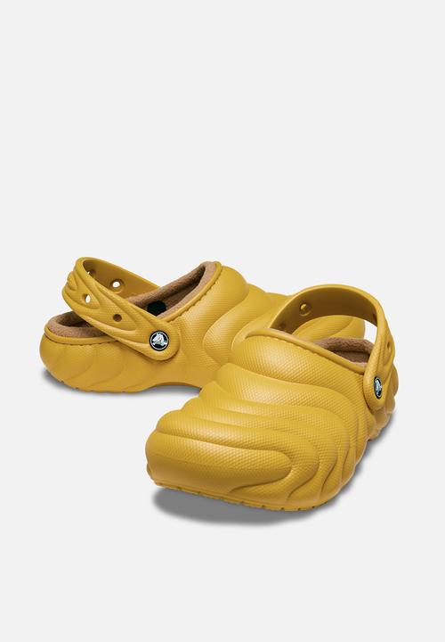 Crocs - Classic lined overpuff clog - yellow 