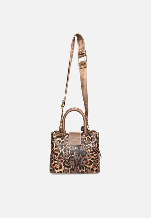 Steve Madden - Btenor top handle bag-leopard print