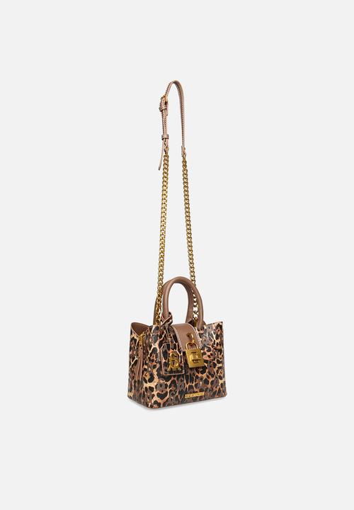 Steve Madden - Btenor top handle bag-leopard print