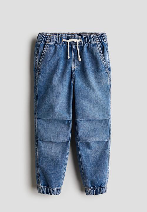 H&M - Twill joggers - blue