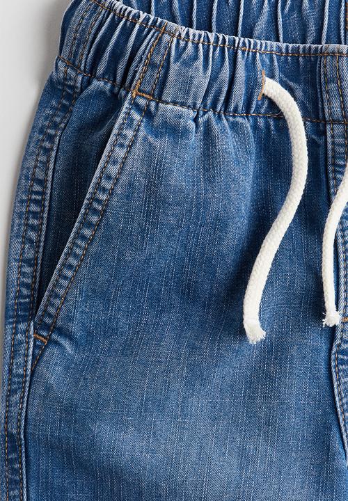 H&M - Twill joggers - blue