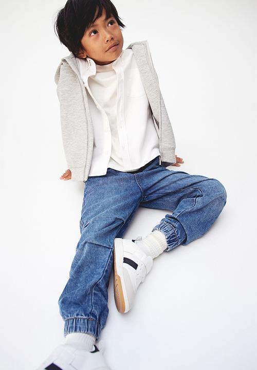 H&M - Twill joggers - blue