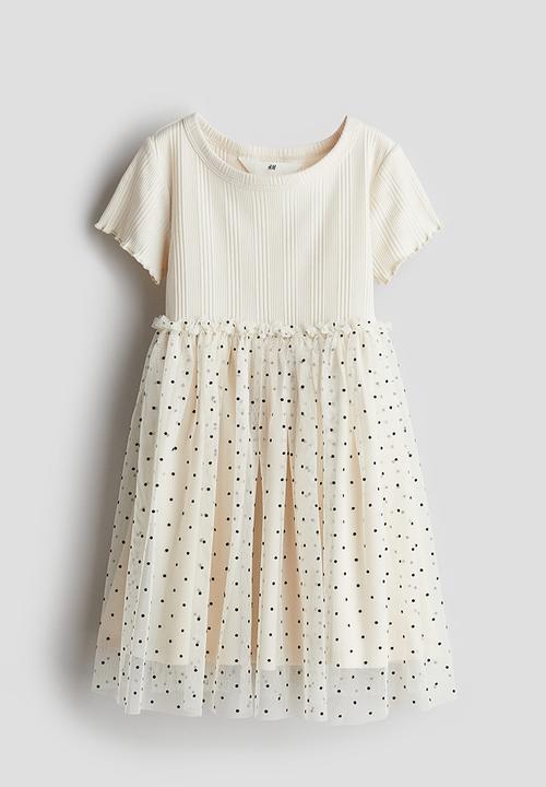 H&M - Tulle dress - white,multi