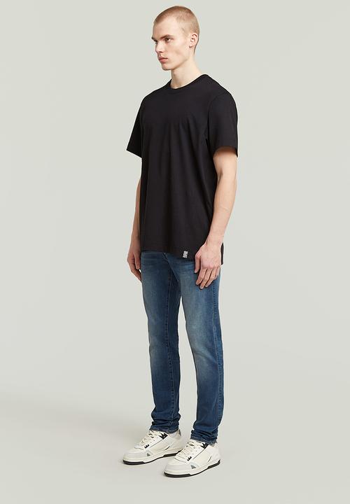 G-STAR - 3301 slim-elto super stretch jeans - vintage medium aged
