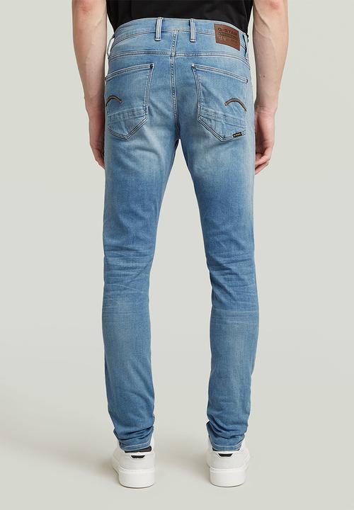 G-STAR - Revend skinny jeans - medium aged blue