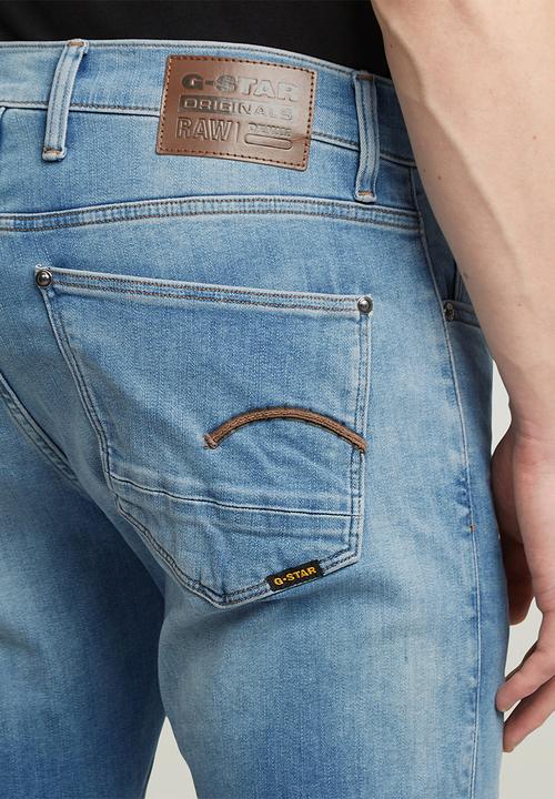 G-STAR - Revend skinny jeans - medium aged blue