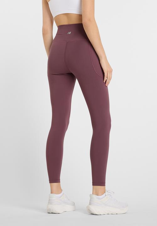 New Balance  - NB Athletics Harmony 25in Legging - Faded Plum
