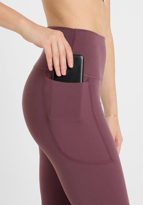 New Balance  - NB Athletics Harmony 25in Legging - Faded Plum