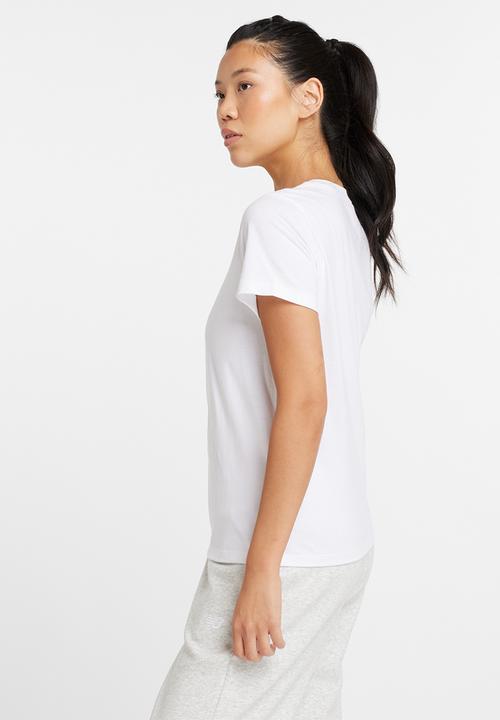 New Balance  - NB Sport Logo Tee-White