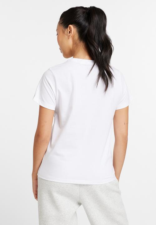 New Balance  - NB Sport Logo Tee-White