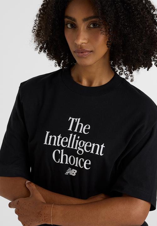 New Balance  - New Balance The Intelligent Choice Tee - Black