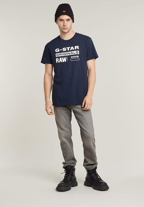 G-STAR - Graphic 8 r t s\s - sartho blue