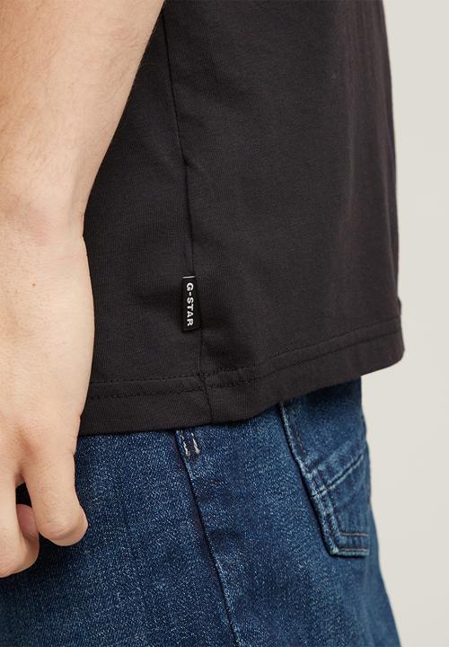 G-STAR - Graphic 8 r t s\s - dark black