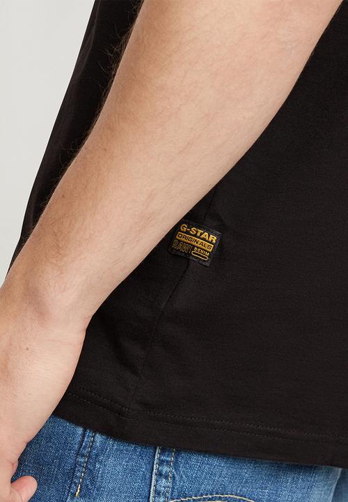 G-STAR - Base short sleeve tee - dark black