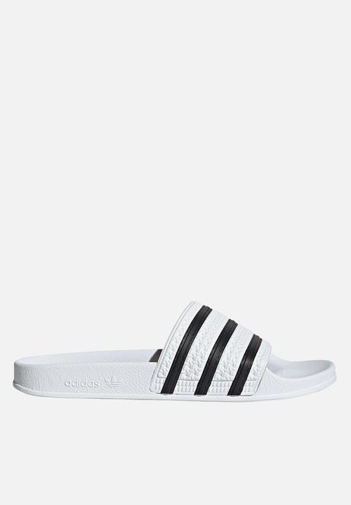 adidas Originals - Adilette - white & core black 