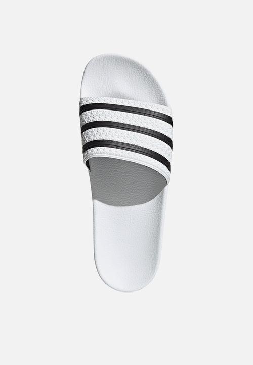 adidas Originals - Adilette - white & core black 