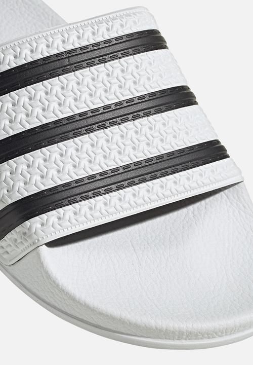 adidas Originals - Adilette - white & core black 