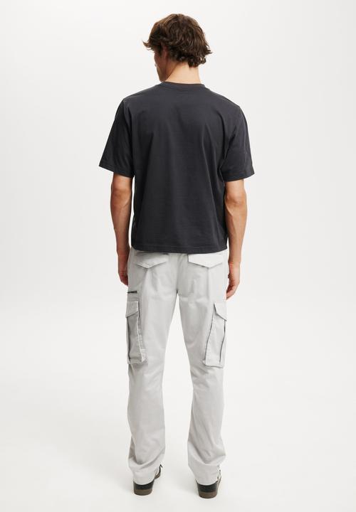 Cotton On - Slim Engineered Cargo Pant - Ice Grey