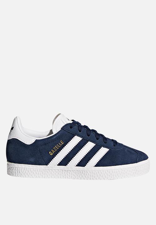 adidas gazelle silver green womens adidas Originals Girl's Gazelle Trainers main image 0