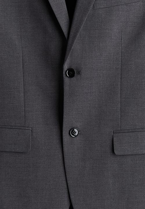 H&M - Slim fit single-breasted jacket - dark grey