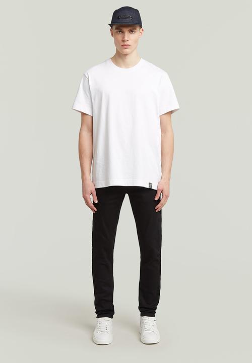 G-STAR - 3301 slim fit elto nero superstretch - pitch black