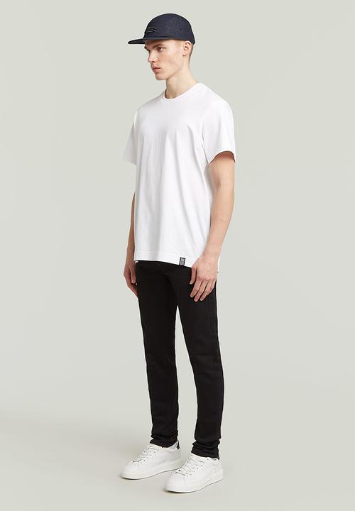 G-STAR - 3301 slim fit elto nero superstretch - pitch black